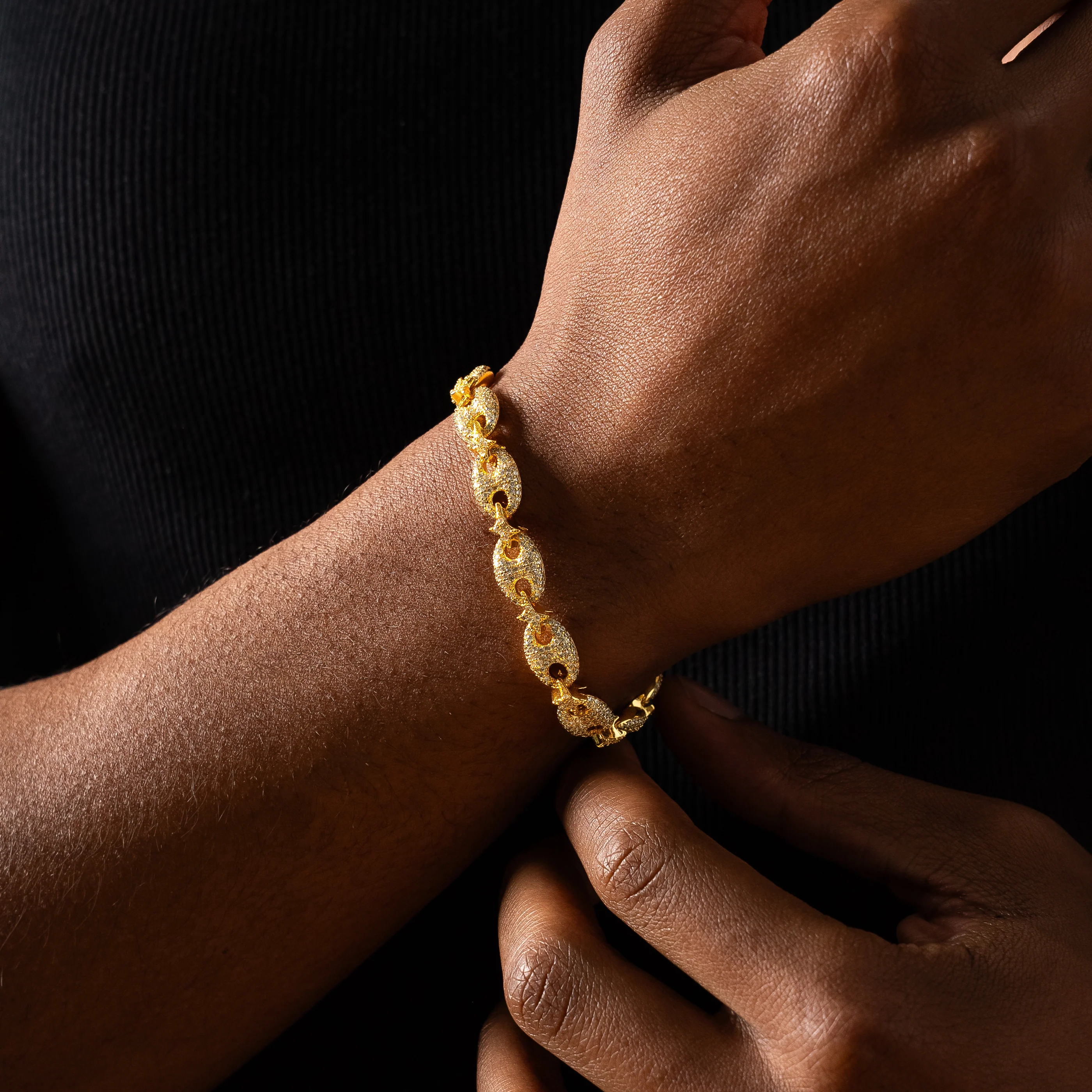 Bracelet Iced Coffee Beans - Doré - Image 2