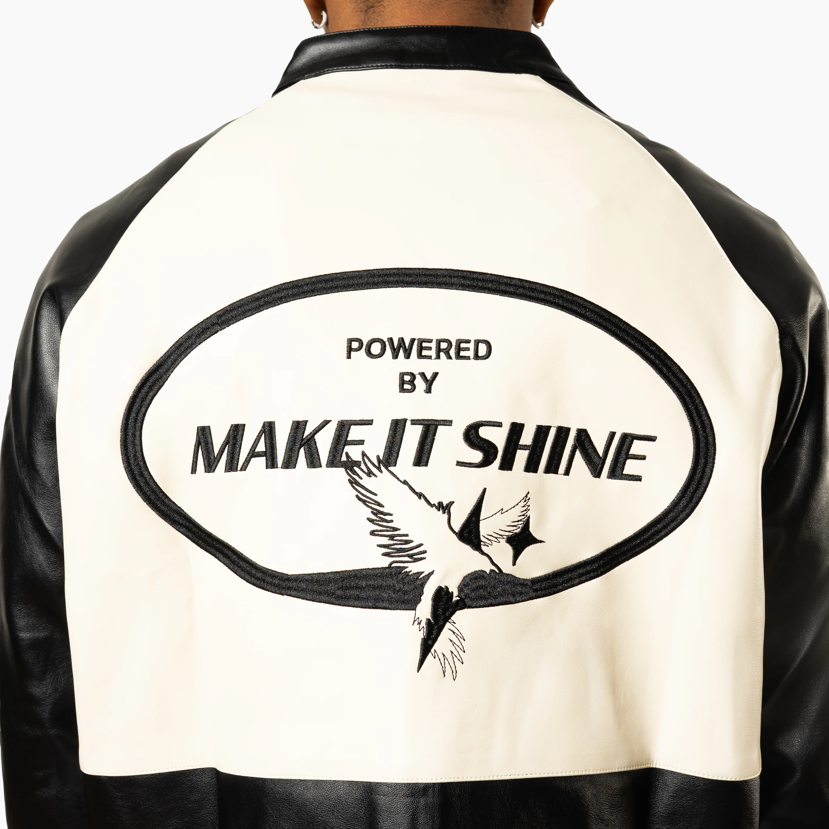 Leather Jacket Double Stars - Image 5
