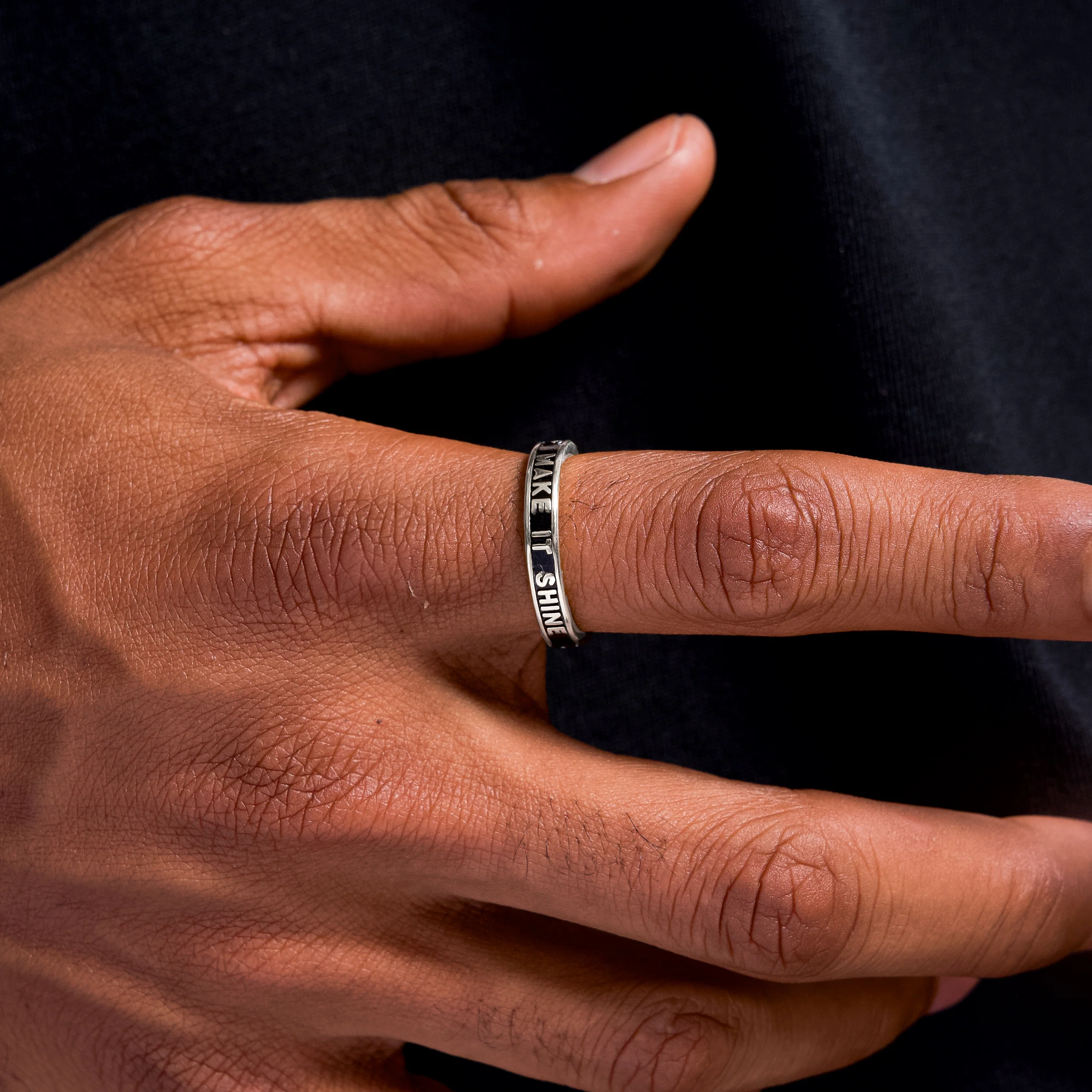 Make it shine ring argentée - Image 2