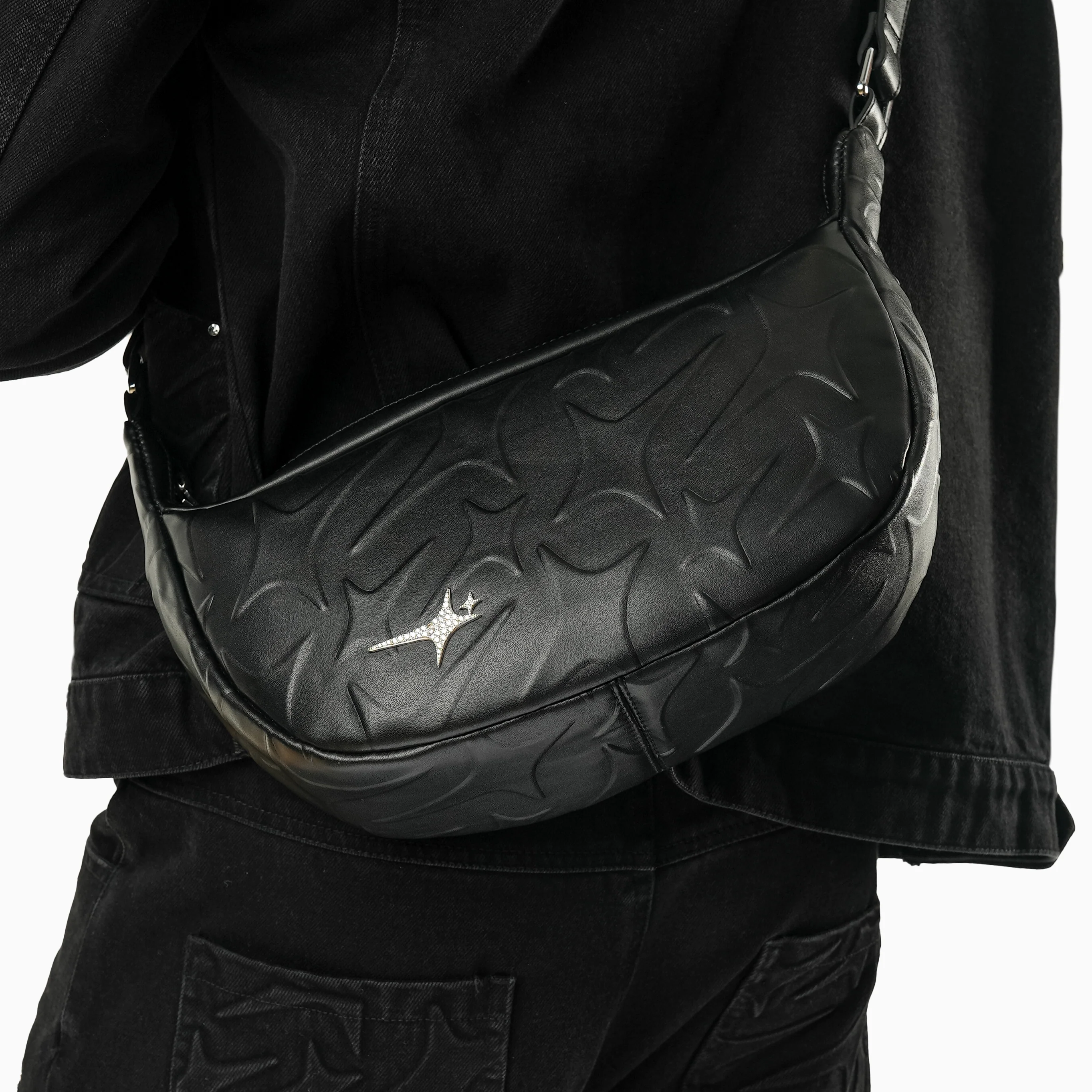 Monogram Messenger Bag - Moissanite - Image 4
