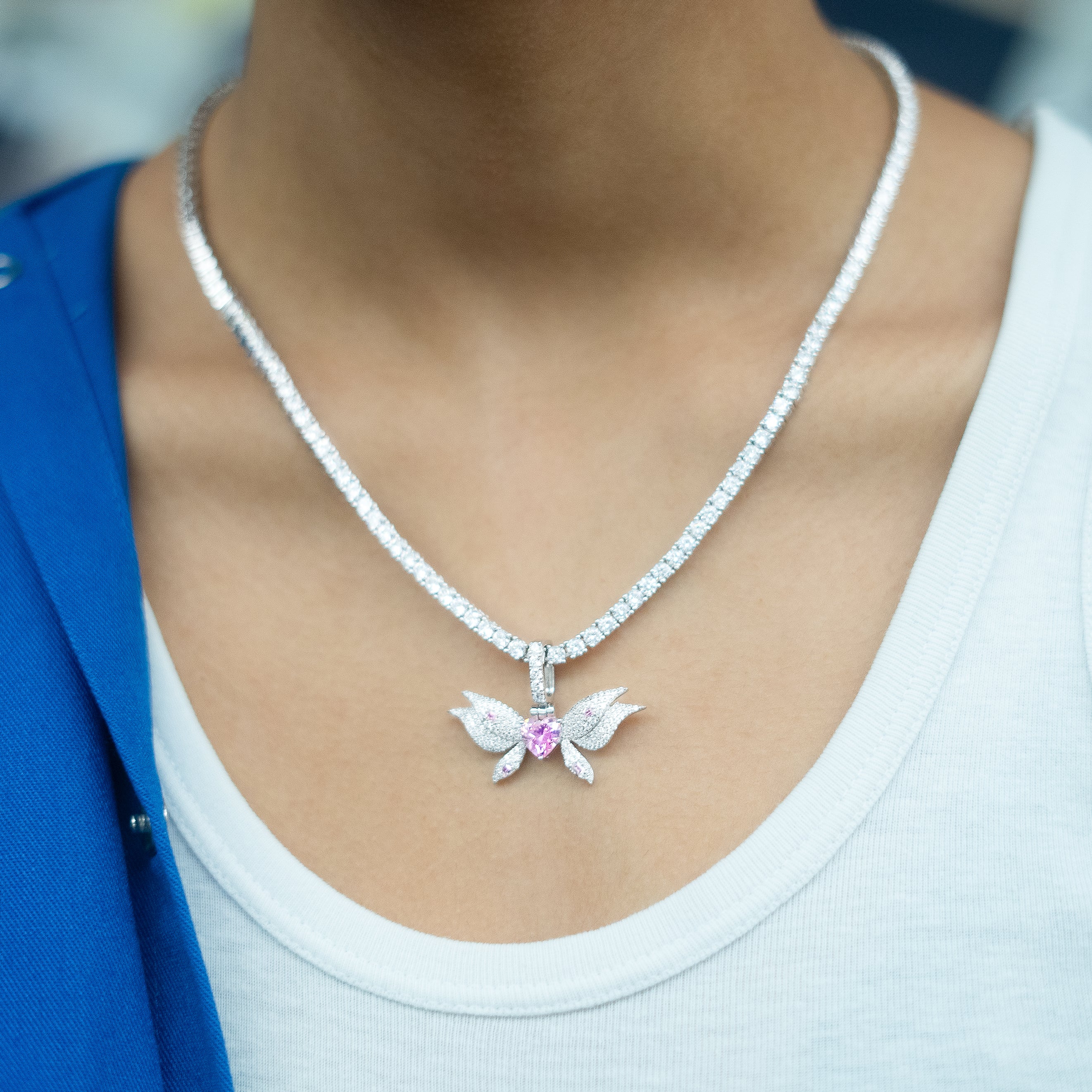 Pixie Heart argenté - Image 3
