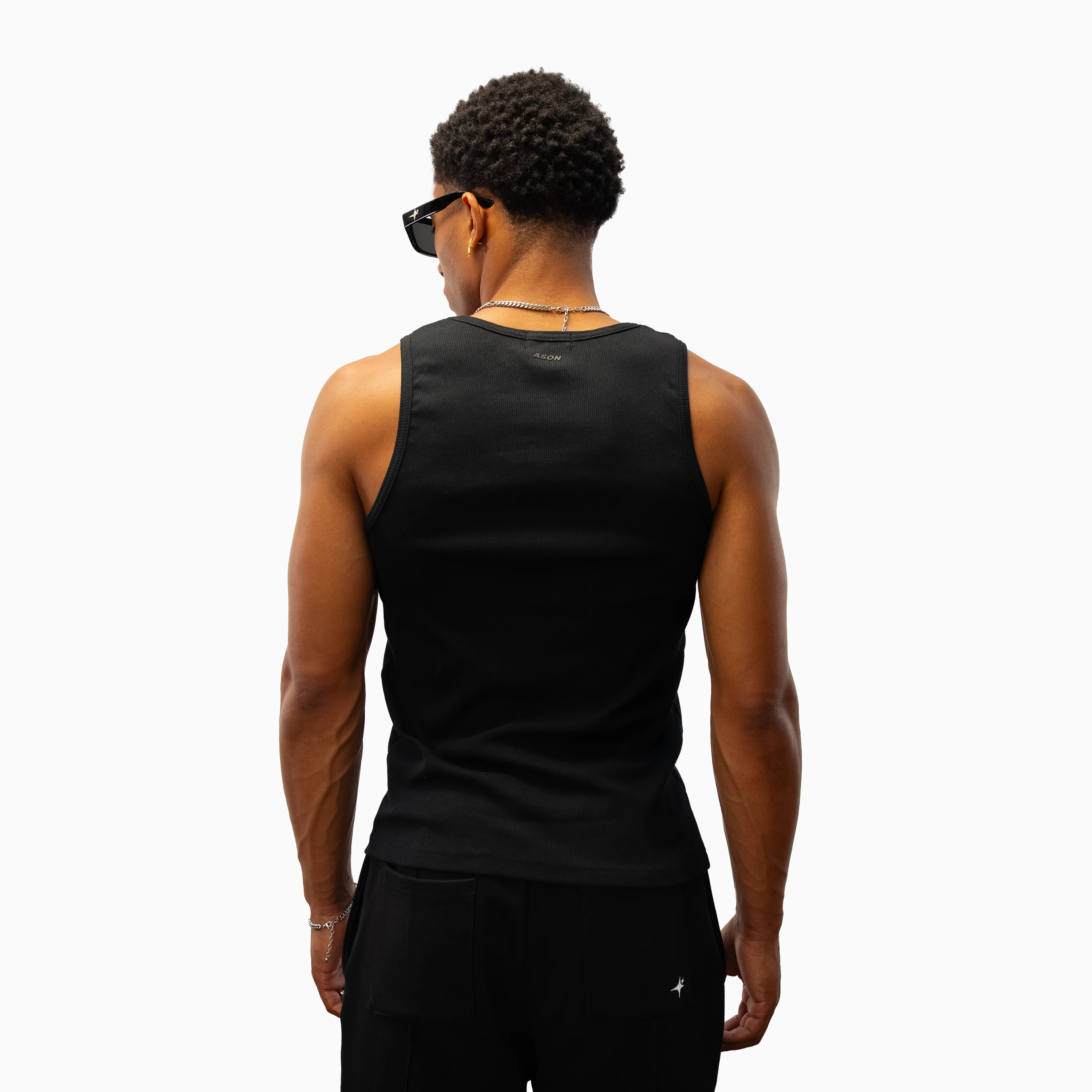 Rib Tank Signature - Noir - Image 5