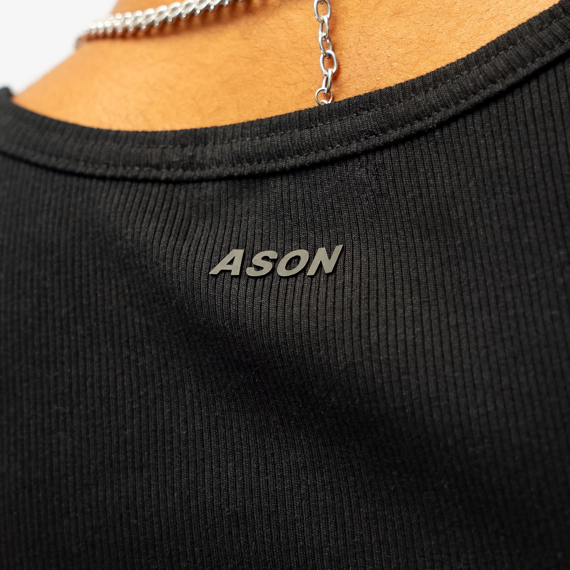 Rib Tank Signature - Noir - Image 8