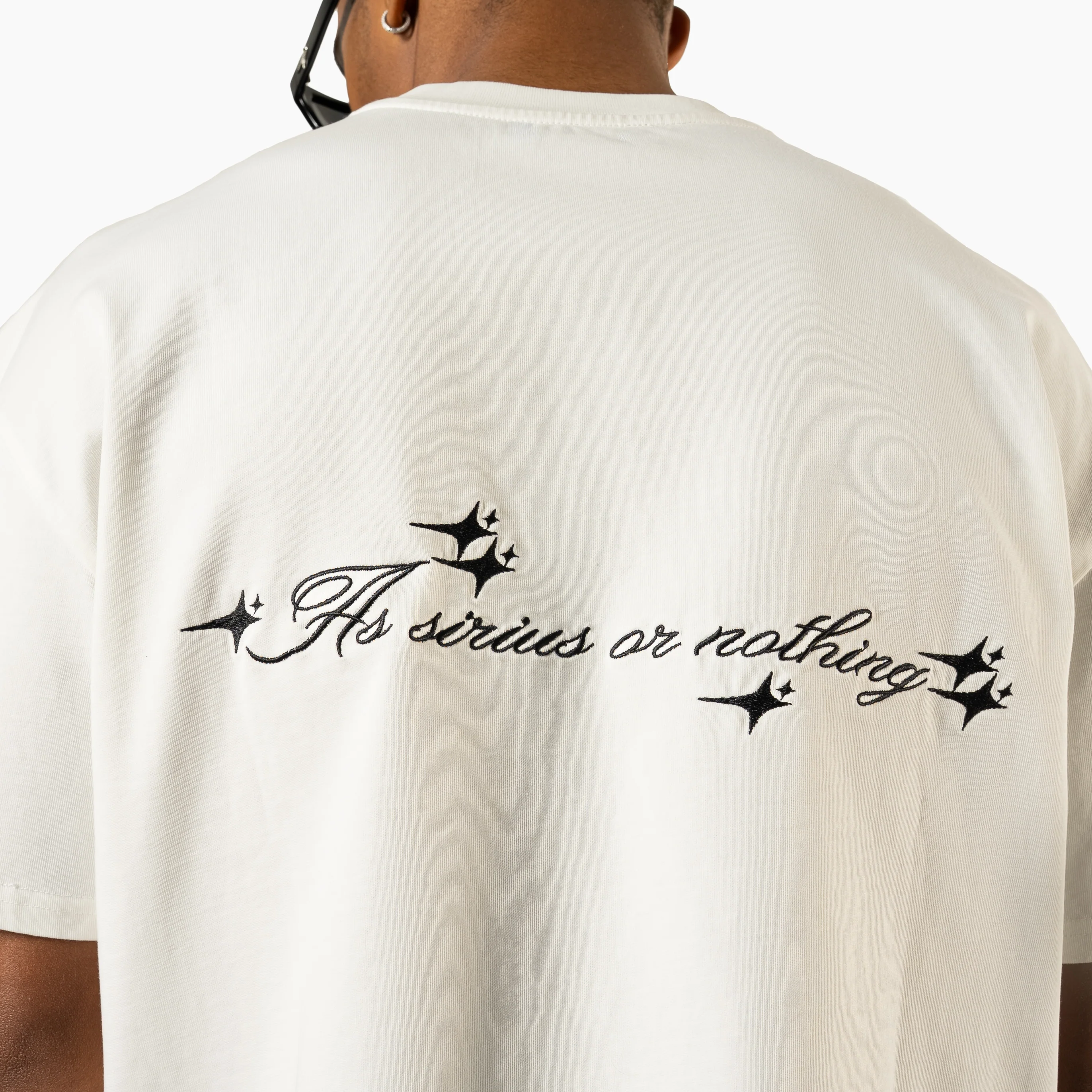 T-shirt Double Stars Blanc - Image 8